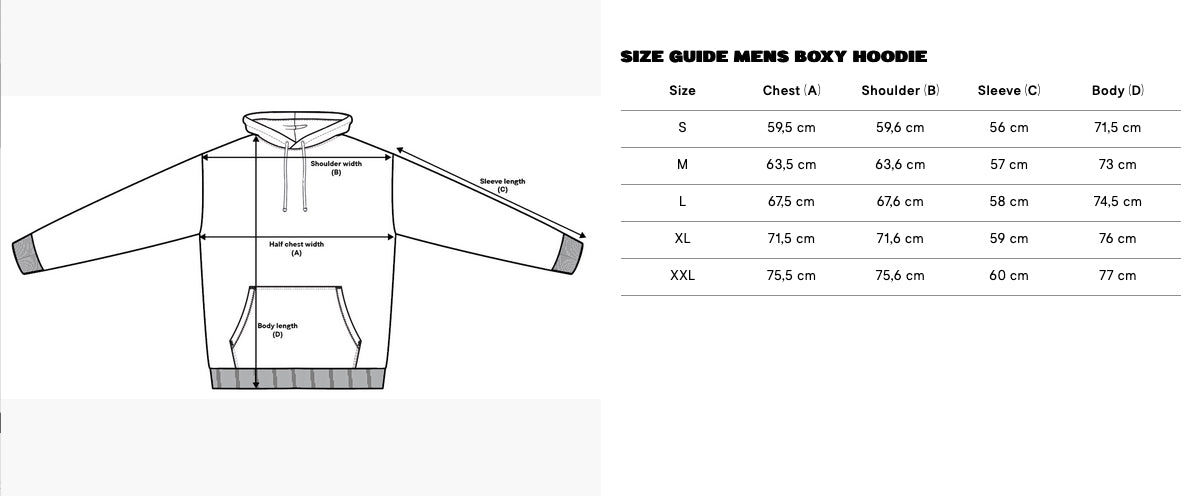 Mens Oversized Hoodie