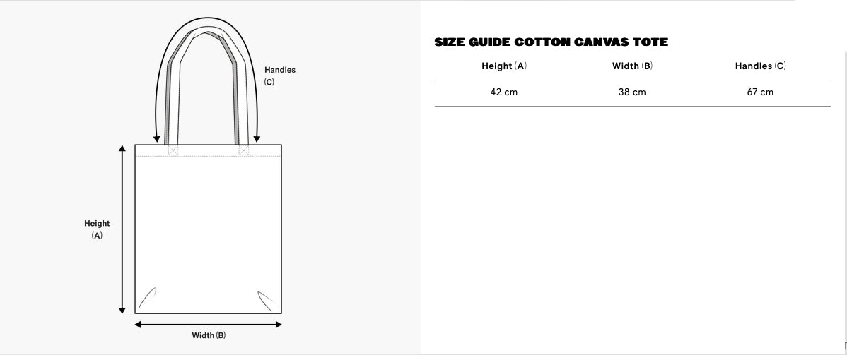 Large Canvas Tote Bag - Viggo Foundation 10 År