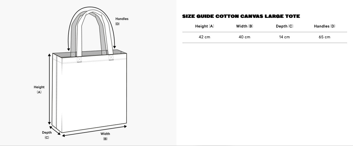 Large Canvas Tote Bag - Kompis