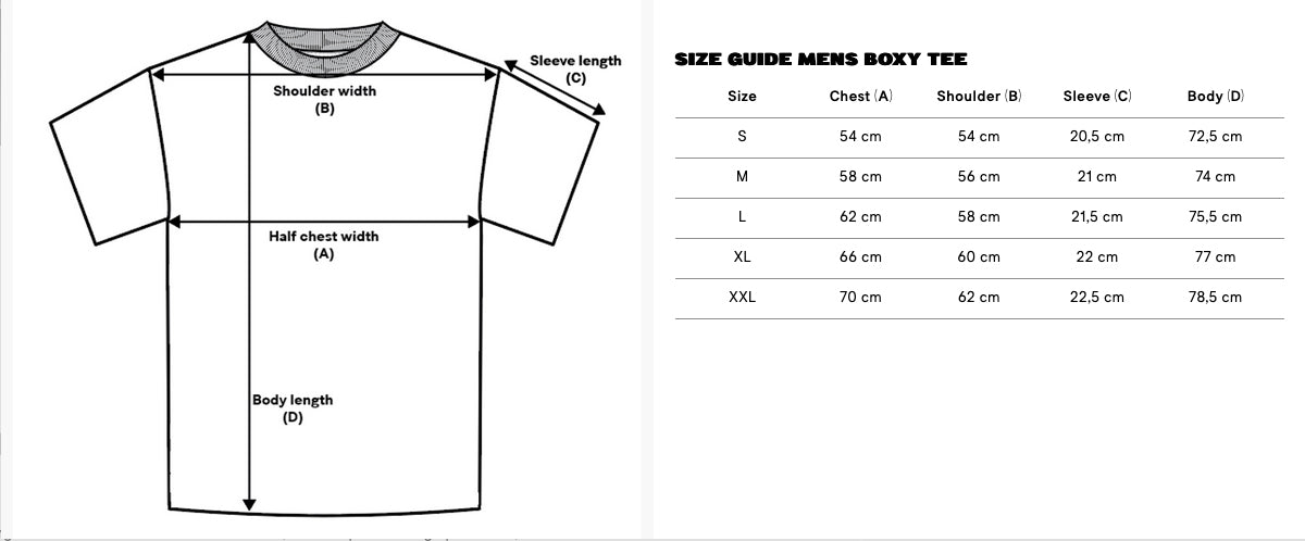 Mens Oversized Tee
