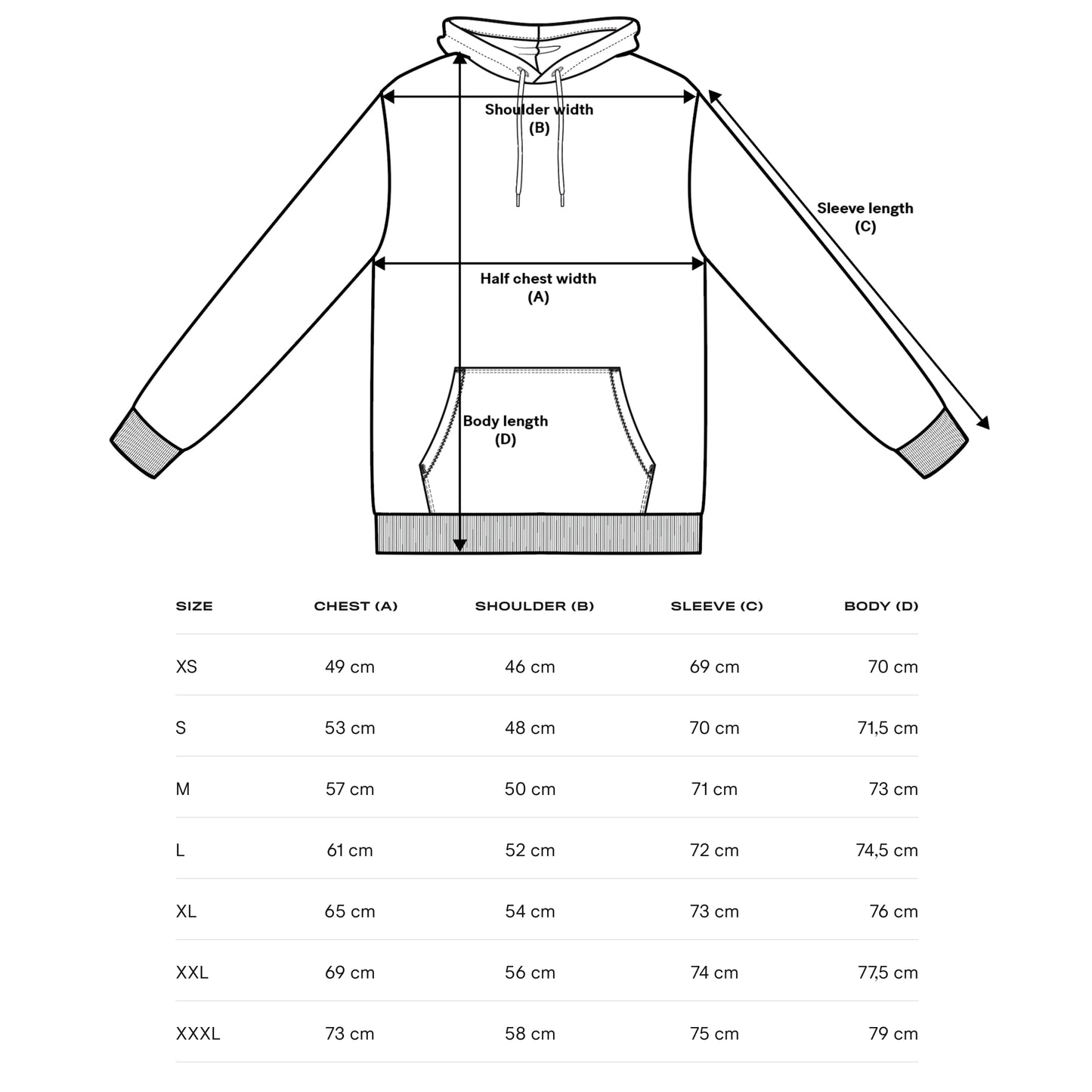 Mens Hoodie - Kompis